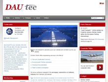 Tablet Screenshot of dautec.de